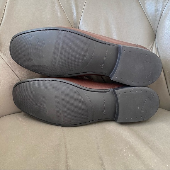 Peter Millar Hyperlight Brown Leather Bit Loafer Shoes Men’s Size 13 main image 8